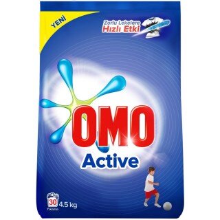 Omo Active Toz Çamaşır Deterjanı 4.5 kg Deterjan kullananlar yorumlar